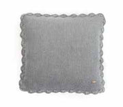 Pluchi Cushion Covers Transfer Knit Medium Grey Melange