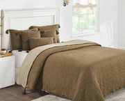 Pluchi Decor & Bedding Diamond Linked PLBCDL45 Fab Green & Oak