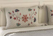 Pluchi Decor & Bedding Floraison PLBCFE47 Light Grey Melange & Vanilla Grey Melange
