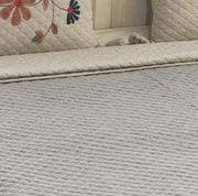 Pluchi Decor & Bedding Floraison PLBCFE47 Light Grey Melange & Vanilla Grey Melange