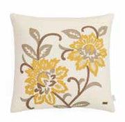 Pluchi Embroidery Cushion Cover Ivory