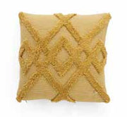 Pluchi Fret Cushion Covers Design 2 Corn Silk