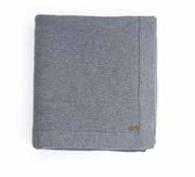 Pluchi Knitted Throws Transfer Knit Medium Grey Melange
