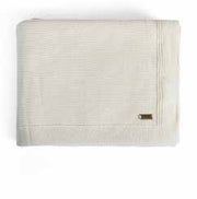 Pluchi Knitted Throws Transfer Knit Natural