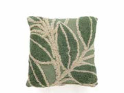 Pluchi Leaf Cushion Covers Green & Natural