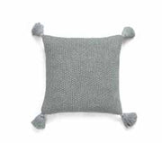 Pluchi Moss Knit Cushion Cover Light Grey Melange