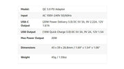 20W PDAdapter with Lightning Cable (White)