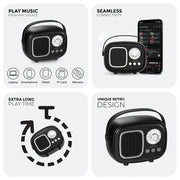 RETRO JAM - Karaoke Speaker with Mic