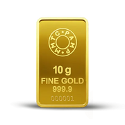 ROSE 24K (999.9) 10 GM GOLD BAR