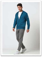 Reebok 85/15 interlock poly spandex Jacket Deep Teal