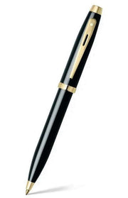 SHEAFFER Gloss Black 9322BP + QUICKRITE Leather Brown