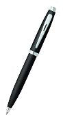 SHEAFFER Matte Black 9317BP + QUICKRITE Leather Brown