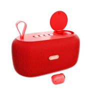 UBON Discover the SP-125 Speakers with Ear Buds-Red
