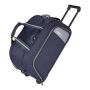 Safari Murphy Duffle Bag Blue with wheels