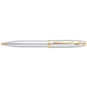 Sheaffer® 100 Chrome with Gold Trims Ballpoint Pen