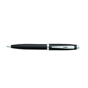 Sheaffer® 100 Matte Black Ballpoint Pen With Chrome Trims