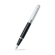 Sheaffer® Gift Set ft. Glossy Black S300 9314 with Chrome Trim as Set of 2 pens - Ballpoint Pen & Fountain pen (M)