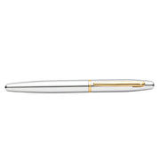 Sheaffer® VFM Polished Chrome Fountain Pen With Gold Trims - Fine