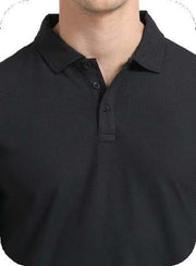 Skechers Black Polo Neck T-shirt