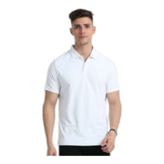 Skechers Black Polo Neck T-shirt Regular Fit Polyester