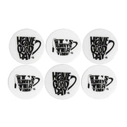 Tea Coasters - Good Day, Good Life!