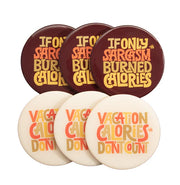 Tea Coasters - Vacation Discount on Calories!