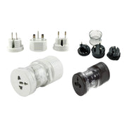 Travel Adapter Black / White Colour