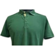 UCB Poly-Cotton Polo Neck T-shirt White