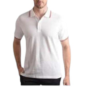 UCB Cotton Polo Neck T-Shirt Black with Tipping
