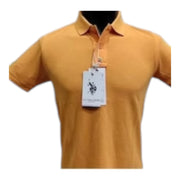 USPA Polo Neck T-shirt Blue Atoll