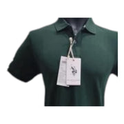 USPA Polo Neck T-shirt Blue Atoll