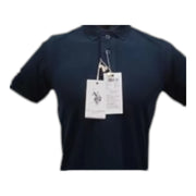 USPA Polo Neck T-shirt Blue Atoll