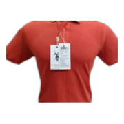 USPA Polo Neck T-shirt Blue Atoll