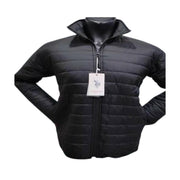 USPA Quilted Jacket Full Sleeves Black