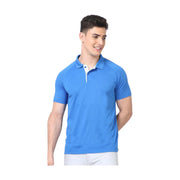Van Heusen Dryfit T-shirt Aqua Blue