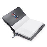 Lapis Bard Gift Set Torque Matte Ballpoint Pen and Graphite Ducorium Leather Notebook