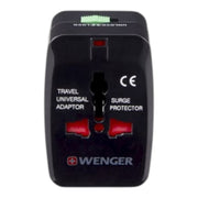 Wenger, Universal Travel Adapter, Black