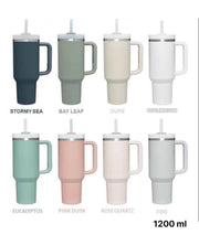 Tumbler for Hot and Cold, 1200ml with Straw