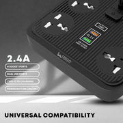 Ubon Ustaad EXT-331, 8-IN-1 2500W and 2.4-Ampere Extension Board with LED Lamp