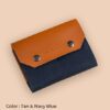 Pocket pad Canvas organiser-Navy Blue