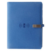 Classy Blue Jute 8000 MAH Diary Power Bank with 16gb Pendrive EK10103