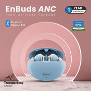 EVM EnBuds ANC Light Blue TWS EK1249