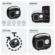 Retro Jam - Karaoke Speaker with Mic