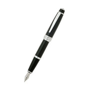 Cross AT0456-7MS Bailey Fountain Pen Medium Black