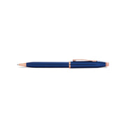 Cross AT0082Wg-138 Century II Translucent Lacquer Ballpoint Pen Cobalt Blue
