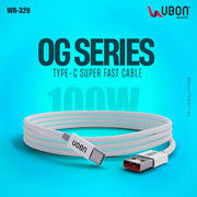UBON OG Series WR-329 USB To Type-C 100W Cable