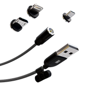 UBON Magnet Series WR-444 3-IN-1 Charging Cable 40W