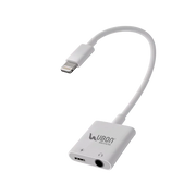 Ubon WR-478, 2-in-1 Connect Master iPhone Charging and Audio Connector